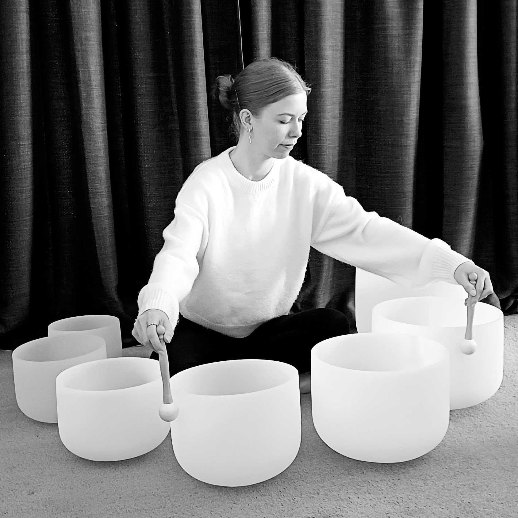 Private Crystal Sound Bath – Nourished Yoga
